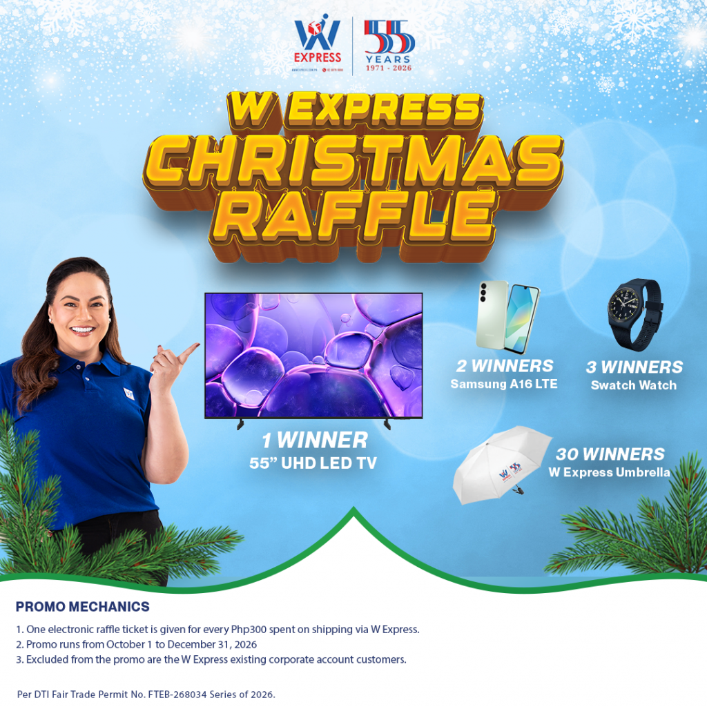 W Express Christmas Raffle
